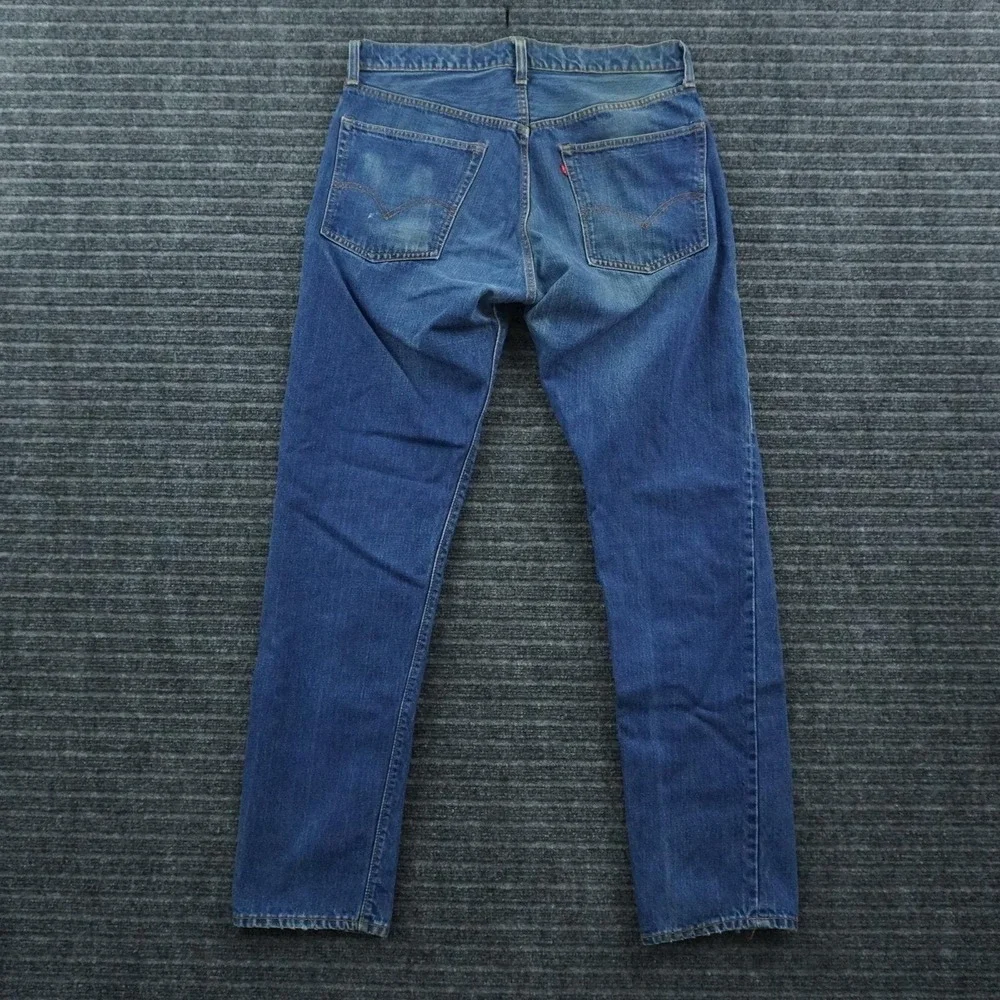 Levi's 505 Jeans Mens 35x31 Blue Vintage 70s Single Stitch Talon 42 Zipper